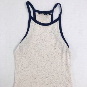 Multicolor specked crop top